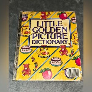 A Little Golden Book Little Golden Picture Dictionary 202-51 1981 Hardcover